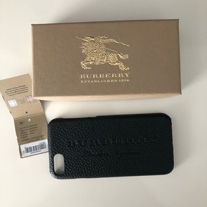 New Burberry iphone 7 leather phone case